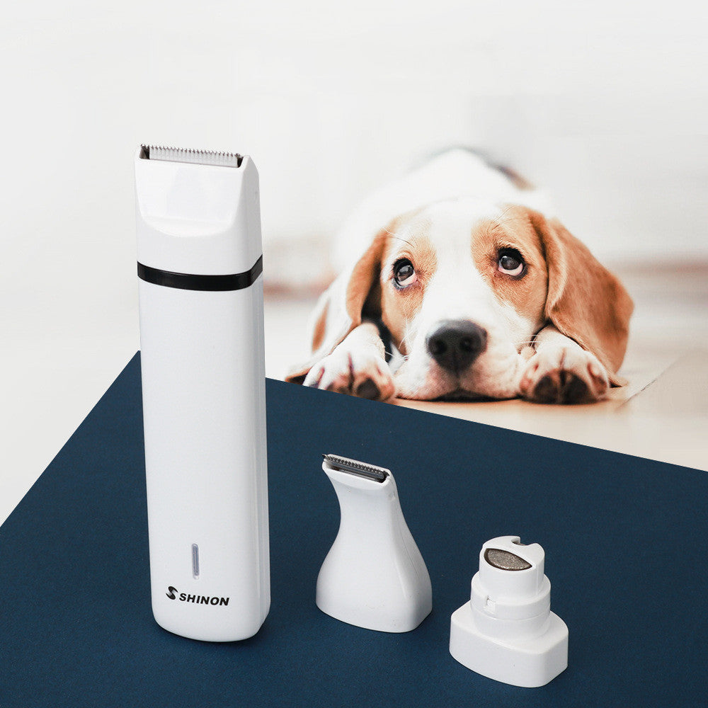 KFX-4050749 Electric Clippers for Dogs and Cats - Versatile Hair and Nail Grooming Tools