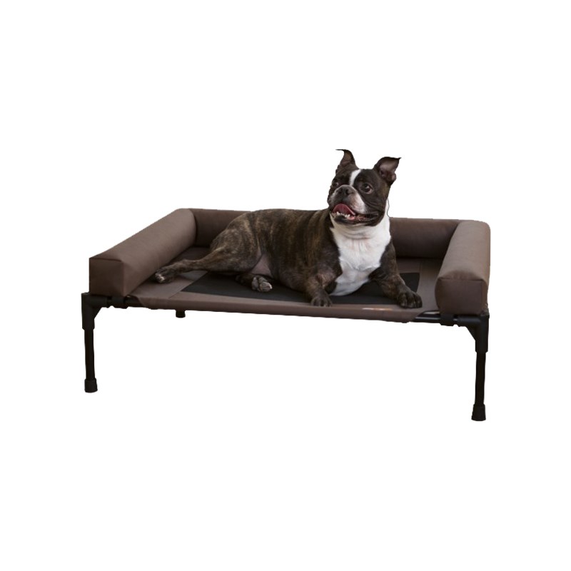 KFX-4051389 Moisture-Proof Pet Camp Bed with Removable Washable Surrounding Border for Medium to Large Dogs