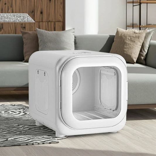 KFX-405779 Eco-Friendly 60L Automatic Pet Hair Dryer Box with Touch Window for Cats and Dogs