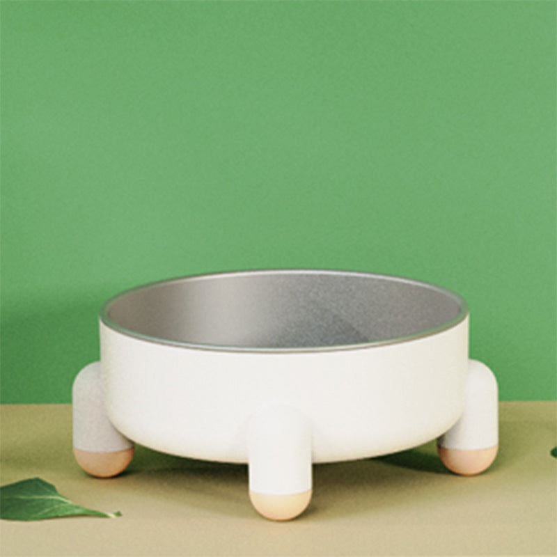 KFX-4059965 Stainless Steel Non-Slip Pet Bowl for Dogs and Cats with High Foot Design