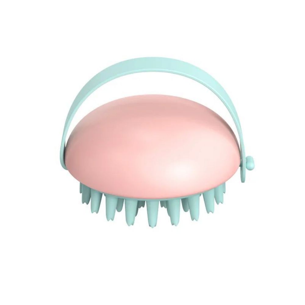 KFX-4060349 Silicone Massage Bath Brush for Cats and Dogs - Wet and Dry Pet Cleaning Tool