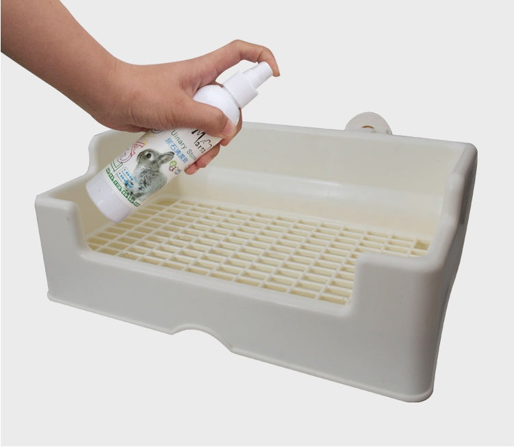 KFX-4067901 Extra Large Anti-Overturn Bunny and Guinea Pig Toilet Tray with Special Film Options - Sanheyu Medium and Large Models