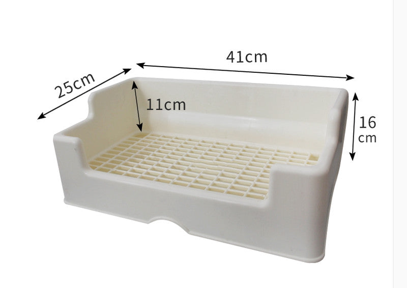 KFX-4067901 Extra Large Anti-Overturn Bunny and Guinea Pig Toilet Tray with Special Film Options - Sanheyu Medium and Large Models