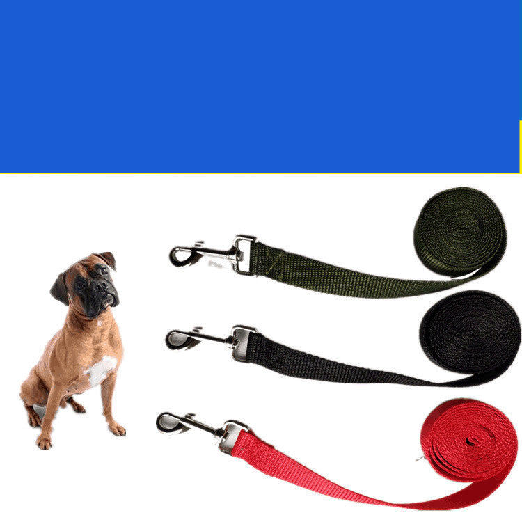 KFX-4068029 Durable Nylon Dog Leash - 2.5CM Wide, Multiple Length Options Available