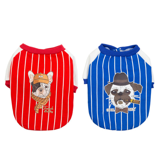 KFX-4069309 Cotton Dog Clothes for Bulldogs – Comfortable and Stylish Apparel