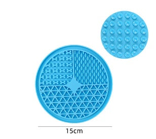 KFX-4069821 Silicone Dog Licking Pad for Interactive Play and Slow Feeding, 15cm x 15cm or 20cm x 20cm