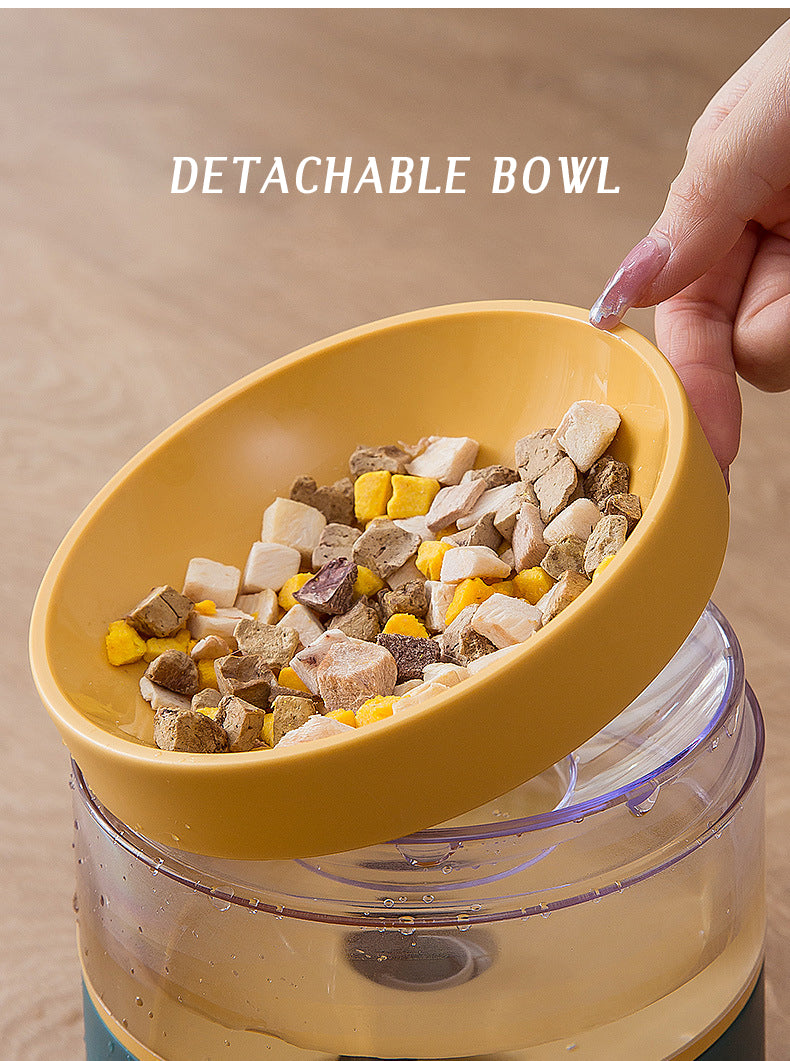KFX-4070205 Anti-Tipping Pet Bowl Set for Dogs and Cats - Double Food and Water Bowls in Various Colors