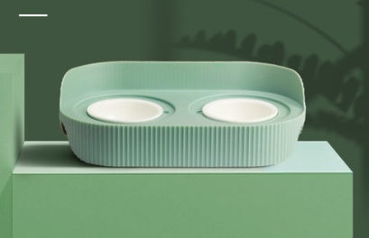KFX-4074173 Ceramic Cat Food Bowl for Cervical Spine Protection, Available in Various Sizes and Colors