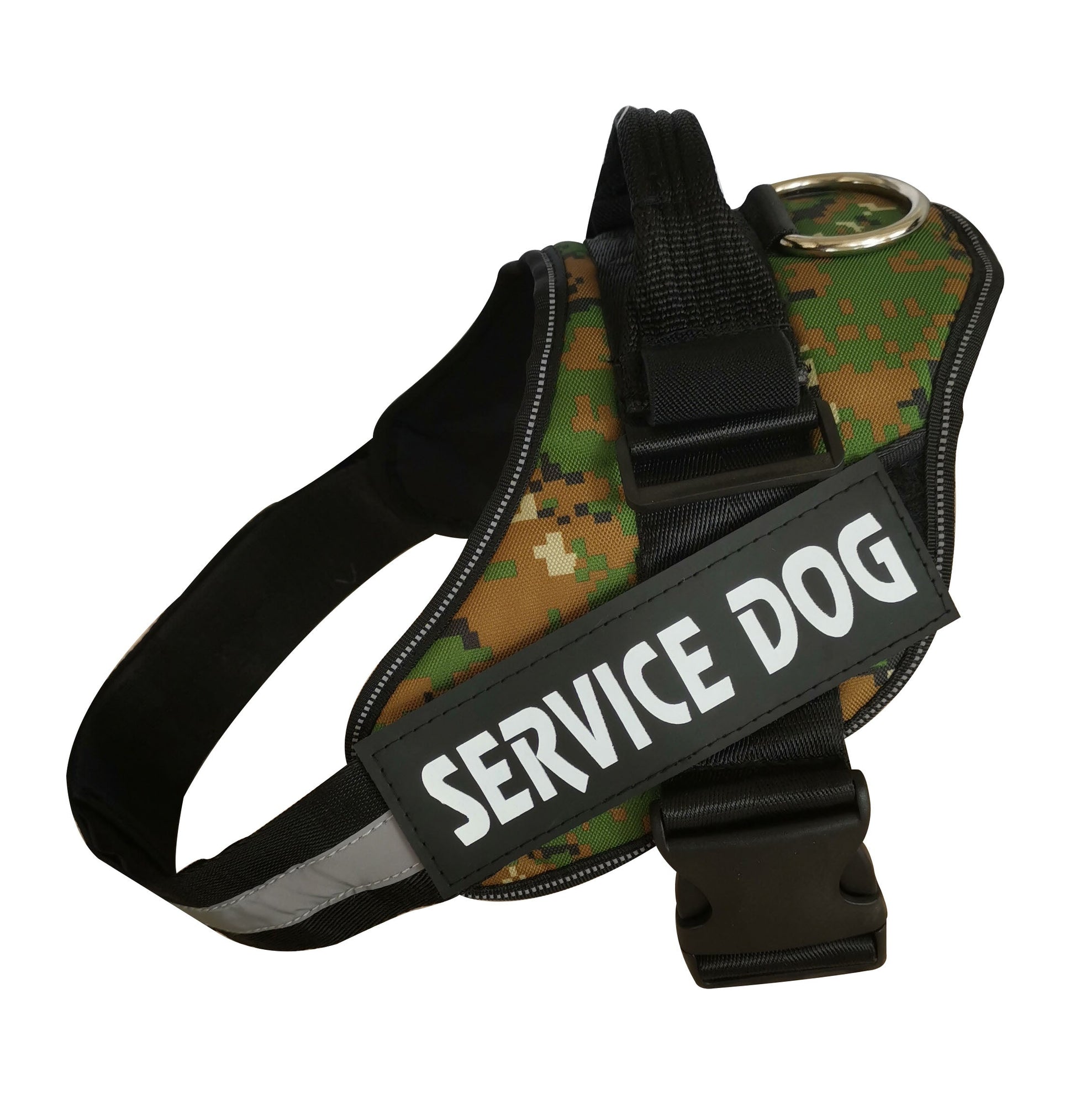 KFX-4075837 Adjustable No-Pull Dog Harness with Reflective Straps - Comfortable and Breathable Vest for Small to Large Pets