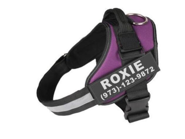 KFX-4075837 Adjustable No-Pull Dog Harness with Reflective Straps - Comfortable and Breathable Vest for Small to Large Pets