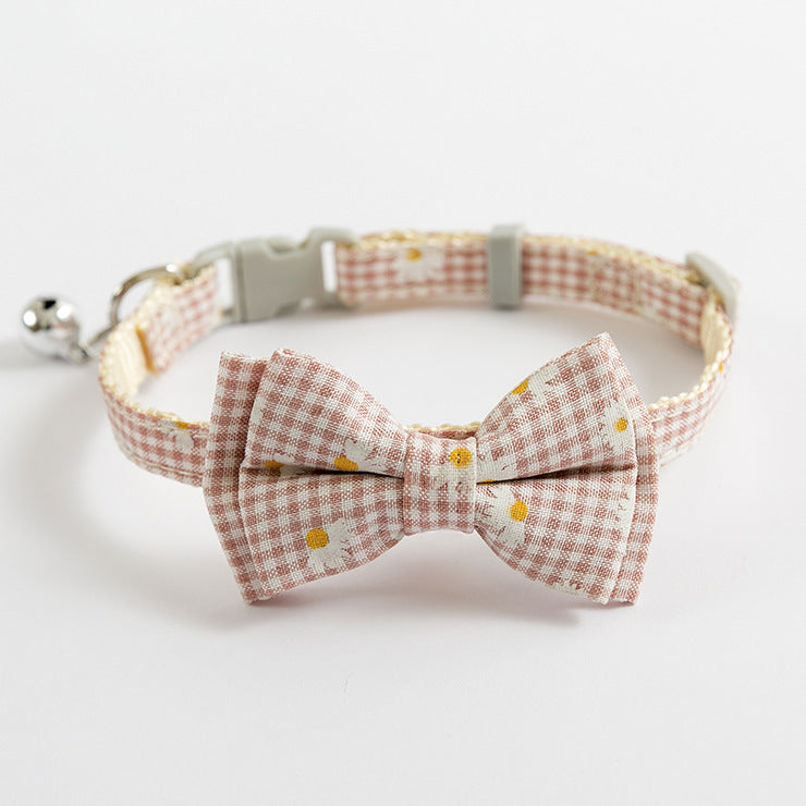 KFX-4075965 Blue Safety Cat Collar with Adjustable Buckle and Bell