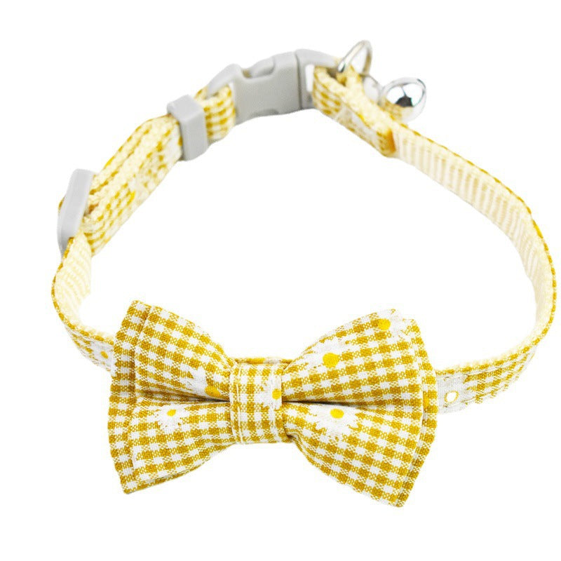 KFX-4075965 Blue Safety Cat Collar with Adjustable Buckle and Bell
