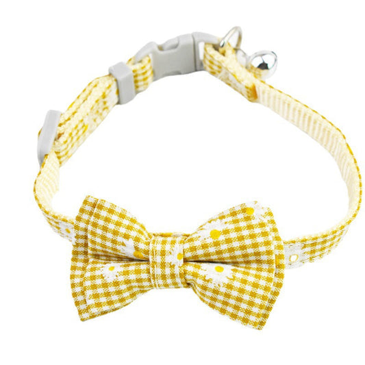 KFX-4075965 Blue Safety Cat Collar with Adjustable Buckle and Bell