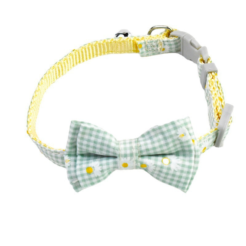 KFX-4075965 Blue Safety Cat Collar with Adjustable Buckle and Bell