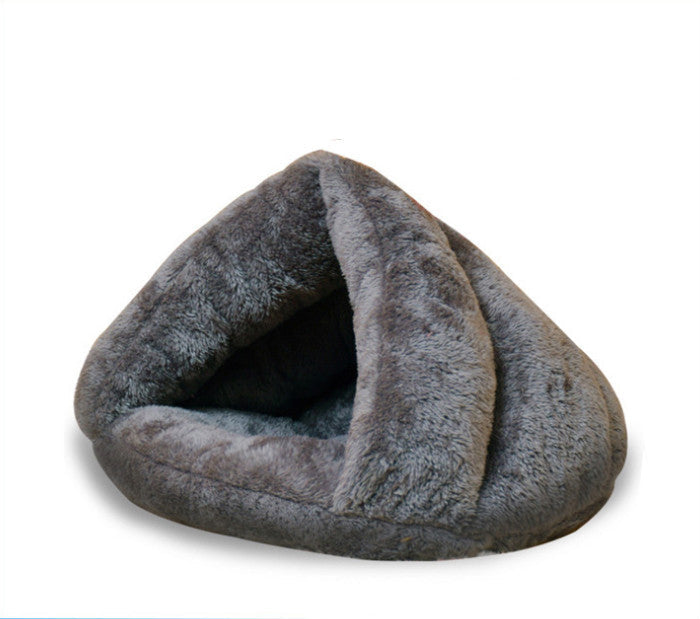KFX-4079805 Cozy Plush Triceratops Pet Bed for Small Dogs and Cats, Removable Cushion, Soft and Warm
