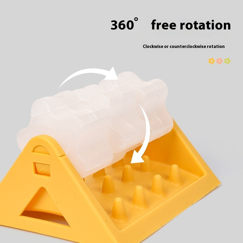 KFX-4080573 Slow Feeding Trainer Puzzle Toy for Dogs and Cats - Available in Yellow, Pink, Green
