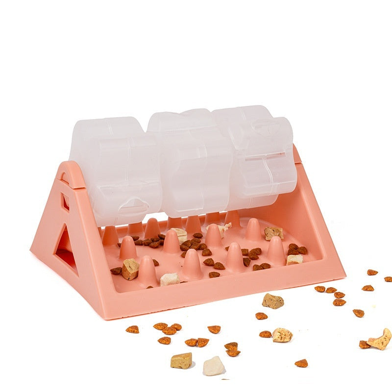 KFX-4080573 Slow Feeding Trainer Puzzle Toy for Dogs and Cats - Available in Yellow, Pink, Green