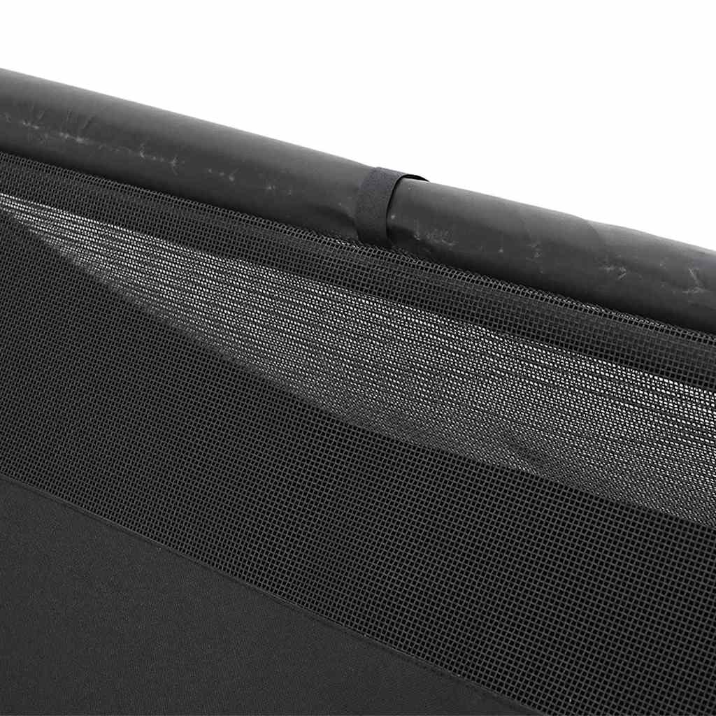 KFX-4085565 Weatherproof Black Oxford Dog House - Spacious Indoor/Outdoor Retreat for Pets