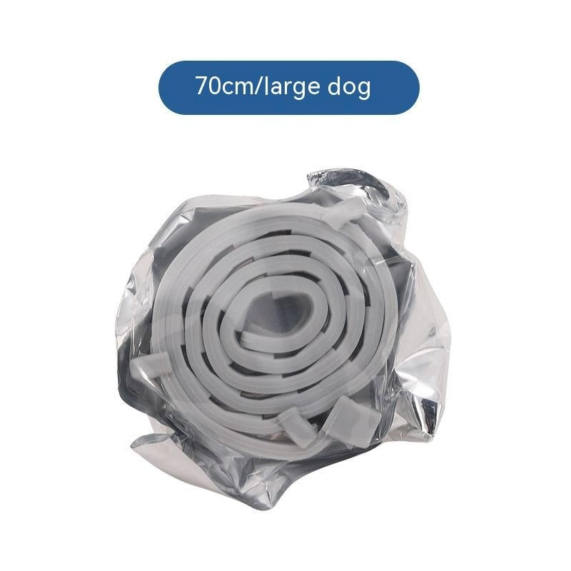 KFX-4087485 Insect-Repellent Silicone Collar for Cats and Dogs - Four Seasons Style