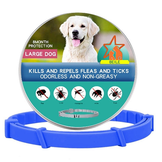 KFX-4087485 Insect-Repellent Silicone Collar for Cats and Dogs - Four Seasons Style