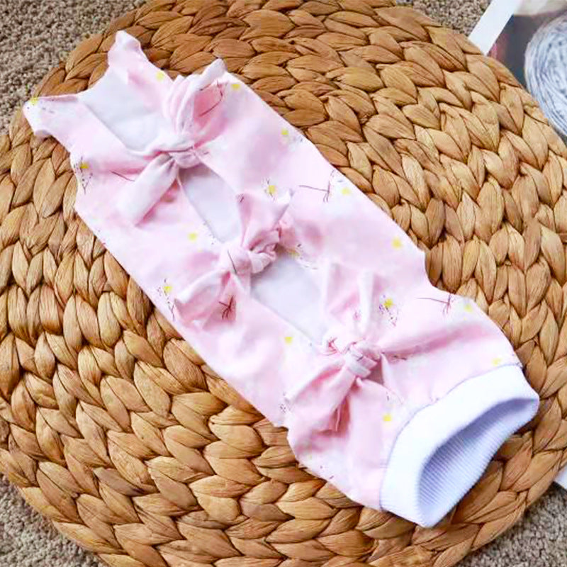 KFX-4087869 Breathable Cotton Cat Neutering Weaning Clothes in Various Colors