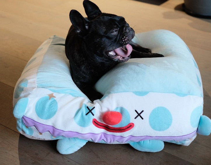 KFX-4089533 Cozy Cloth Pet Bed for Deep Sleep – 55x55x18cm Nest