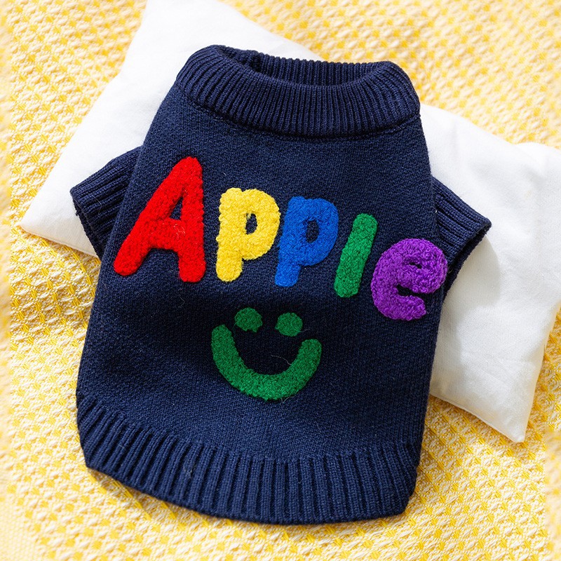 KFX-4090045 Cozy Rabbit Sweater for Small Puppies - Lightweight Casual Pet Clothing