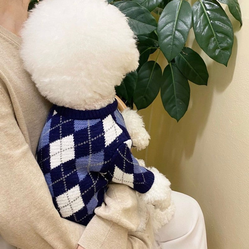 KFX-4090045 Cozy Rabbit Sweater for Small Puppies - Lightweight Casual Pet Clothing