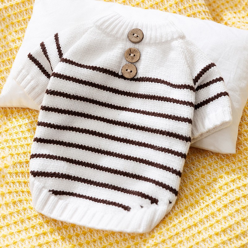 KFX-4090045 Cozy Rabbit Sweater for Small Puppies - Lightweight Casual Pet Clothing