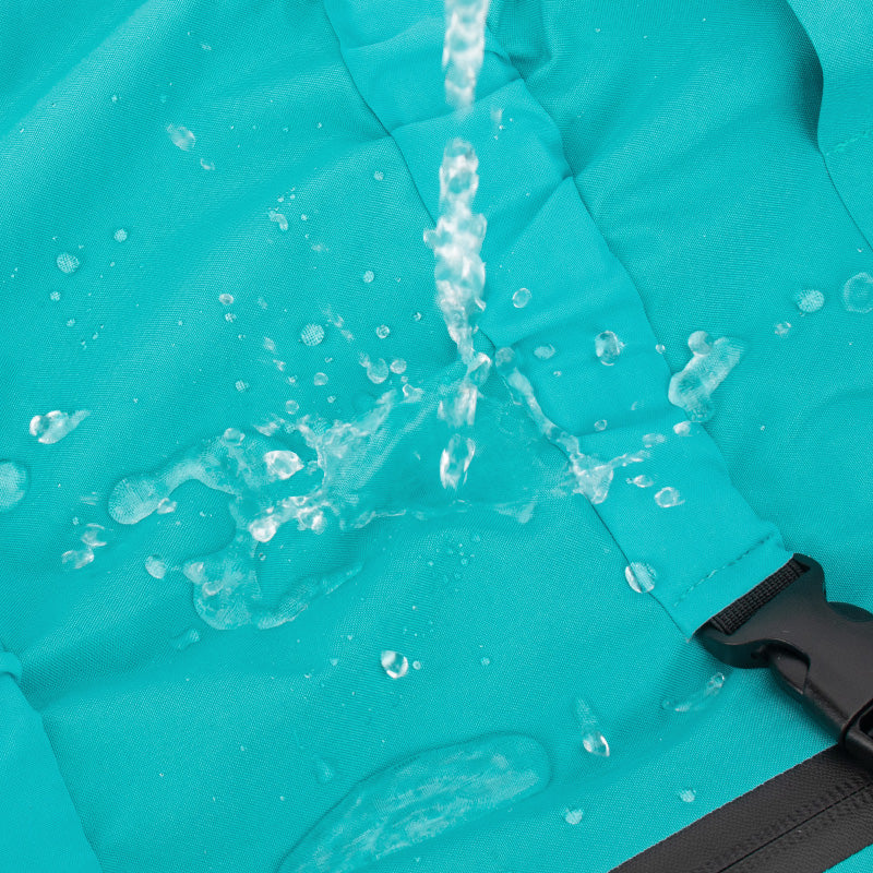 KFX-4091069 Waterproof Breathable Jacket for Medium to Large Dogs - Casual Pet Raincoat in Multiple Colors