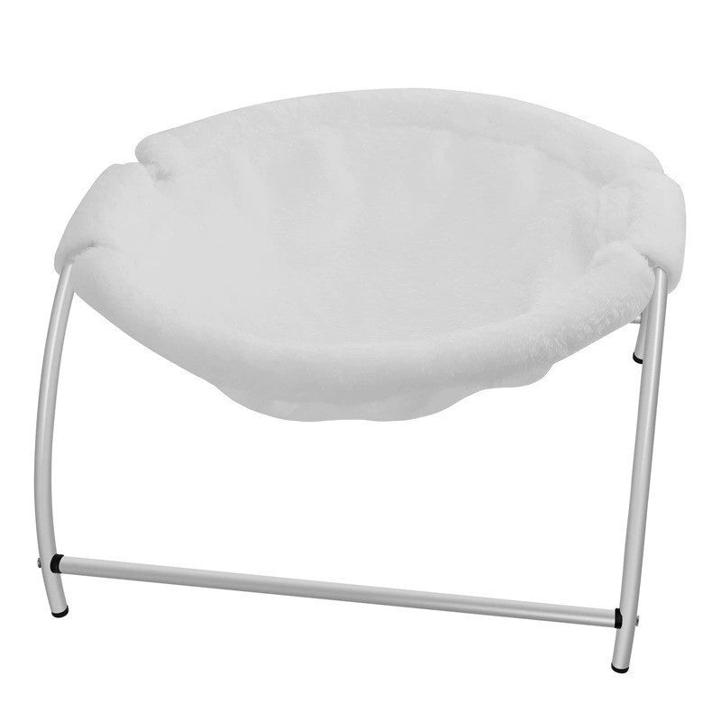 KFX-4092861 Cat Hammock Bed for Deep Sleep – Comfortable Hanging Basket with Washable Plush Cover and Iron Frame