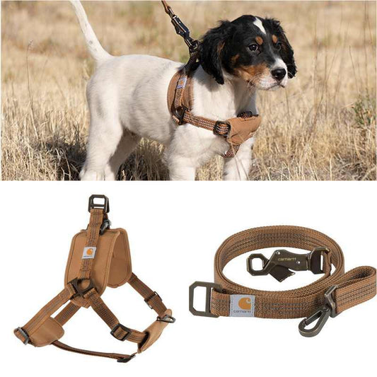 KFX-4095037 Chest Strap Dog Safety Training Belt with Reflective Hand Holding Rope - Size M, L, XL