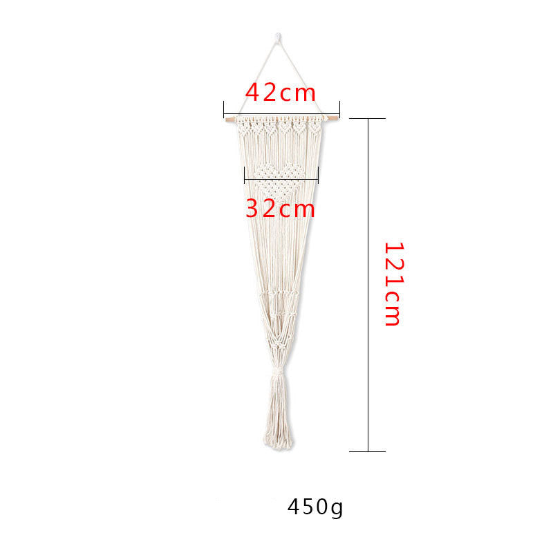 KFX-4095293 Cotton Rope Woven Pet Nest for Cats and Dogs, Hanging Basket Design