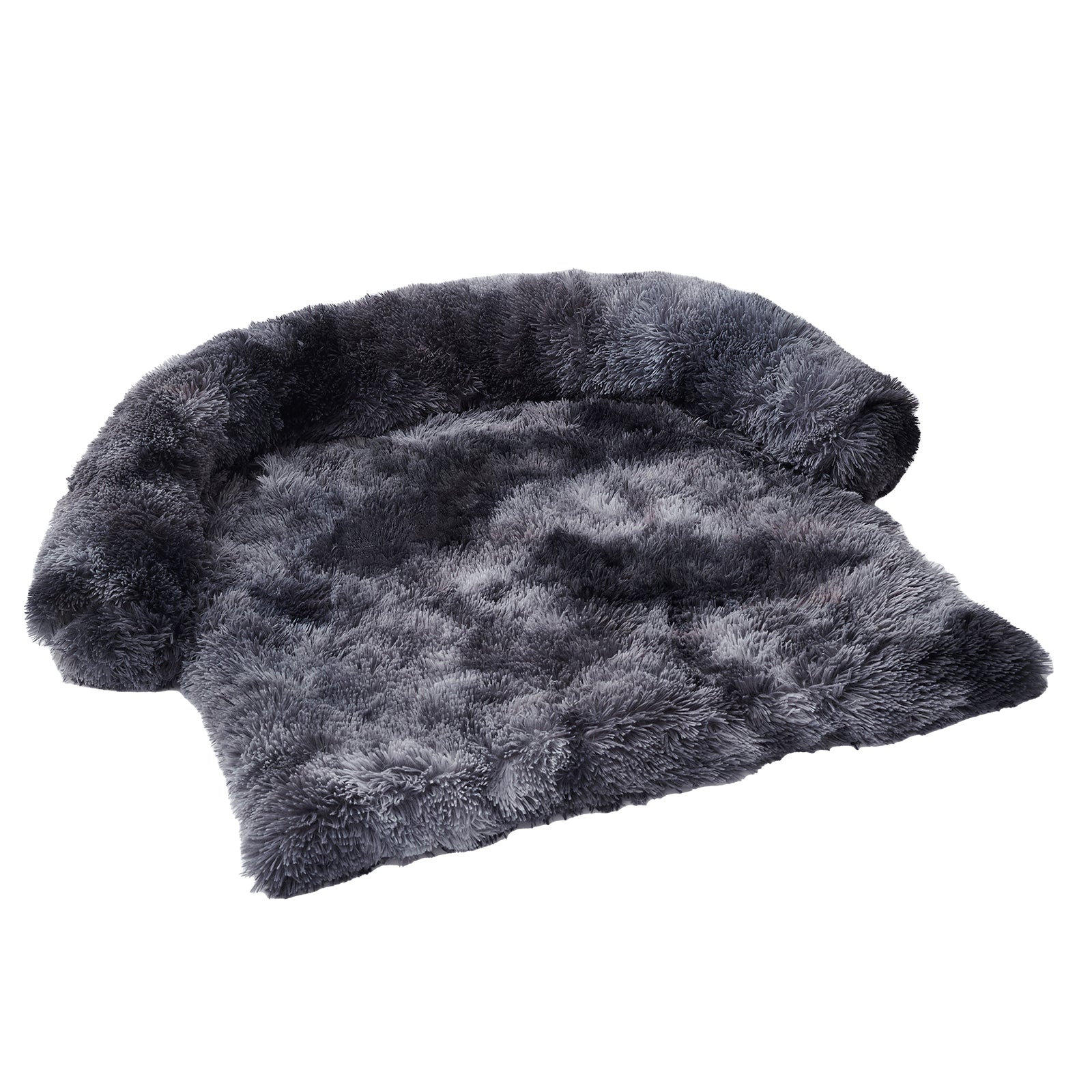 KFX-4098493 Fluffy Plush Dog Bed with Removable Washable Cover for Medium to Large Pets