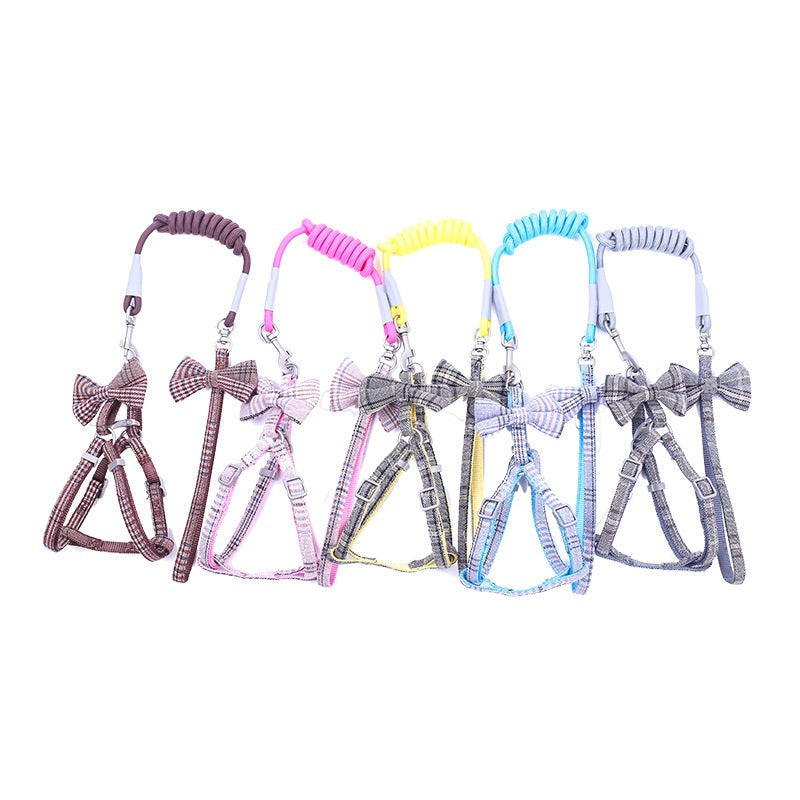 KFX-4100797 Adjustable Nylon and Cotton Dog Leash for All Breeds, 1.0/1.5m, Available in Multiple Colors