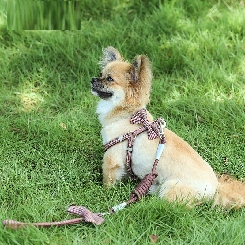 KFX-4100797 Adjustable Nylon and Cotton Dog Leash for All Breeds, 1.0/1.5m, Available in Multiple Colors