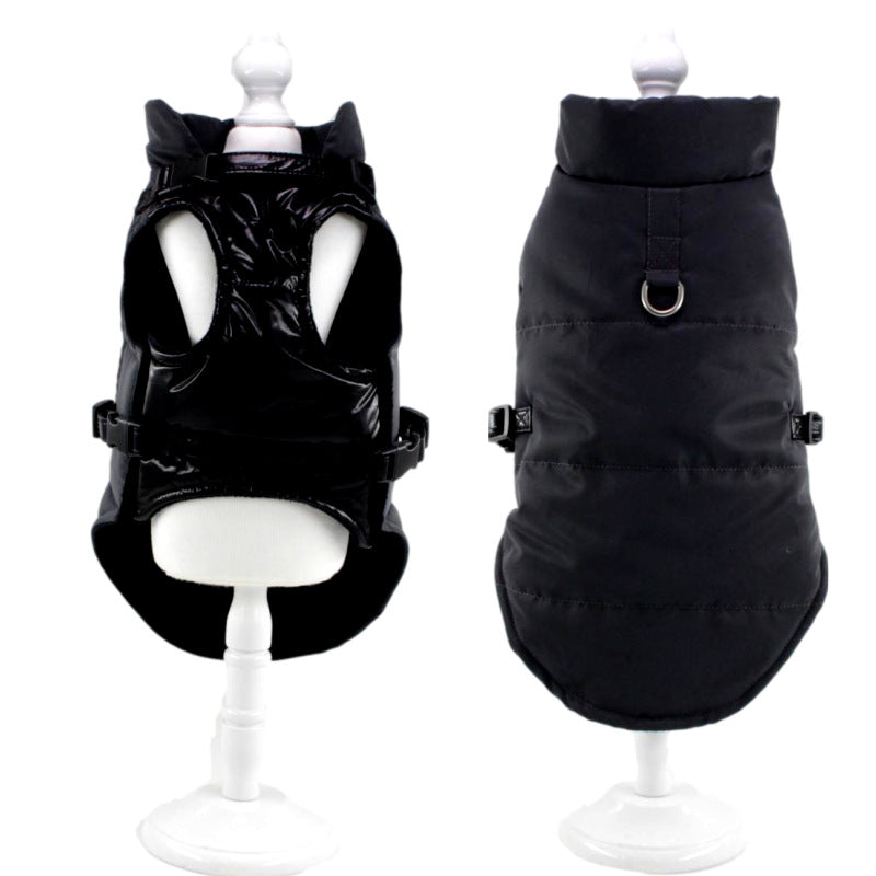 KFX-4101565 Cozy Cotton Dog Apparel with Hook and Loop Closure for Comfort and Warmth