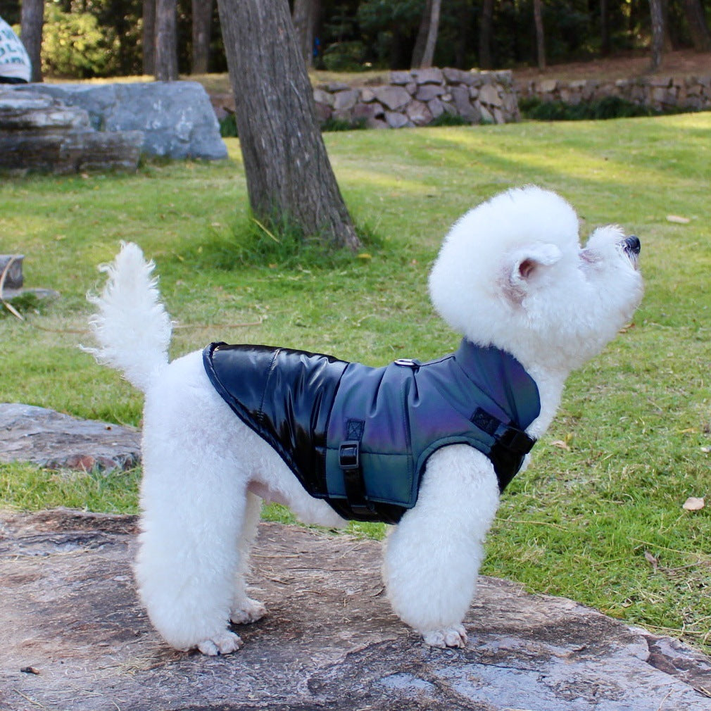 KFX-4101565 Cozy Cotton Dog Apparel with Hook and Loop Closure for Comfort and Warmth