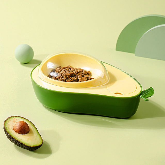 KFX-4104253 Automatic Avocado Shape Pet Feeder and Water Dispenser for Small Animals