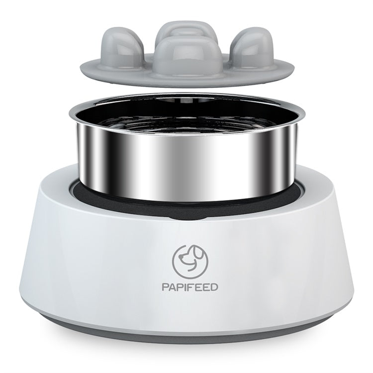 KFX-4106941 Stainless Steel Anti-Tipping Bowl for Weighing Pets – 500g Capacity