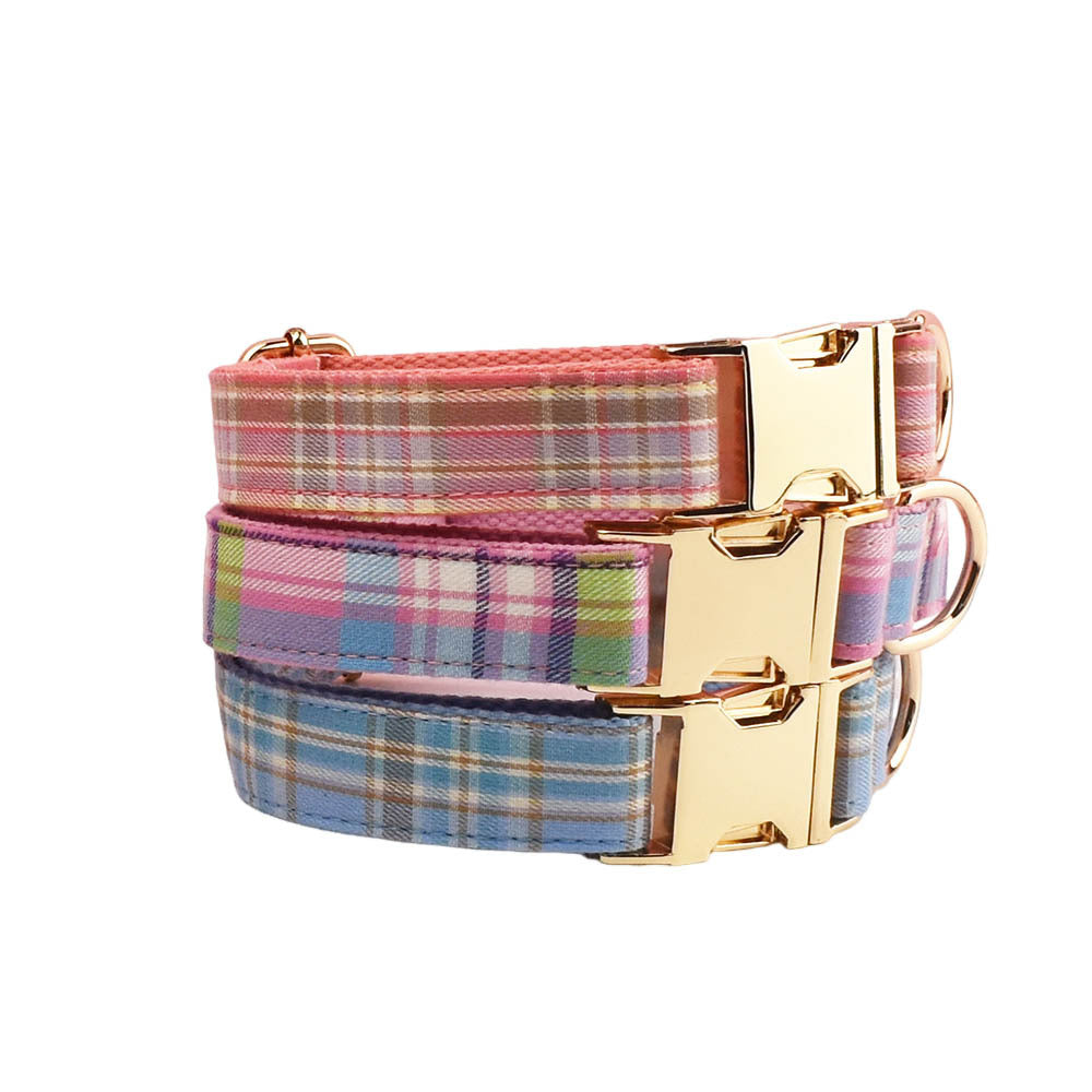 KFX-4113981 Stylish Pet Collar and Leash Set with Bow and Vest in Four-Piece Design