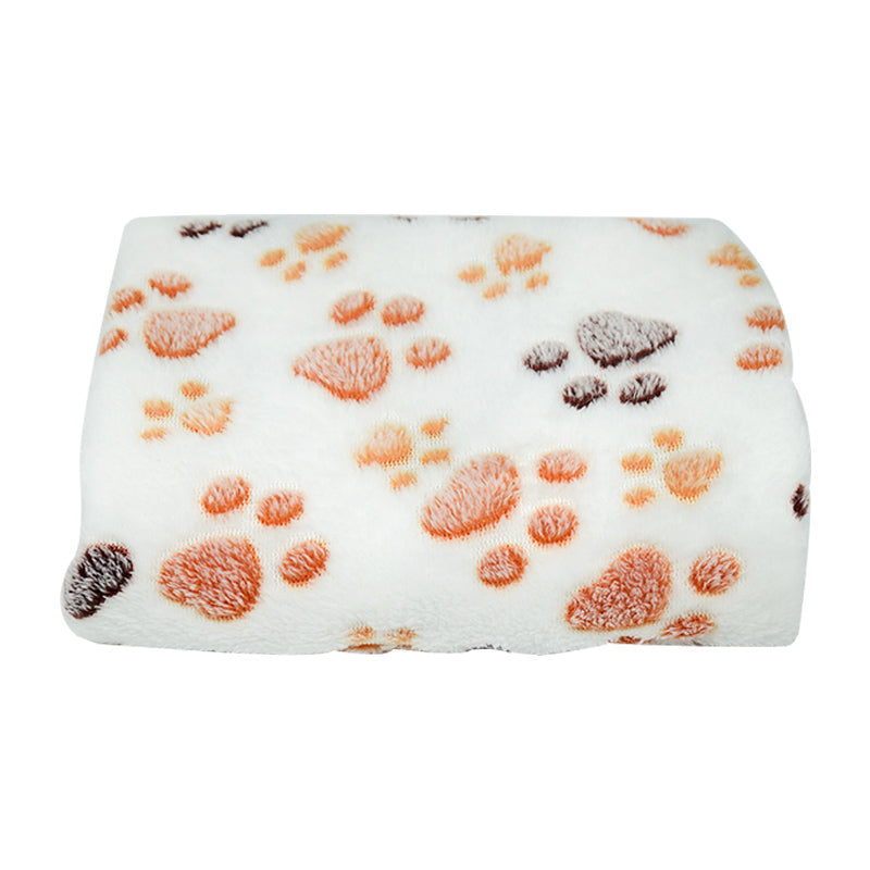 KFX-4114365 Soft Fleece Pet Blanket - Large Size, Cozy Fabric Pet Mat for Comfort