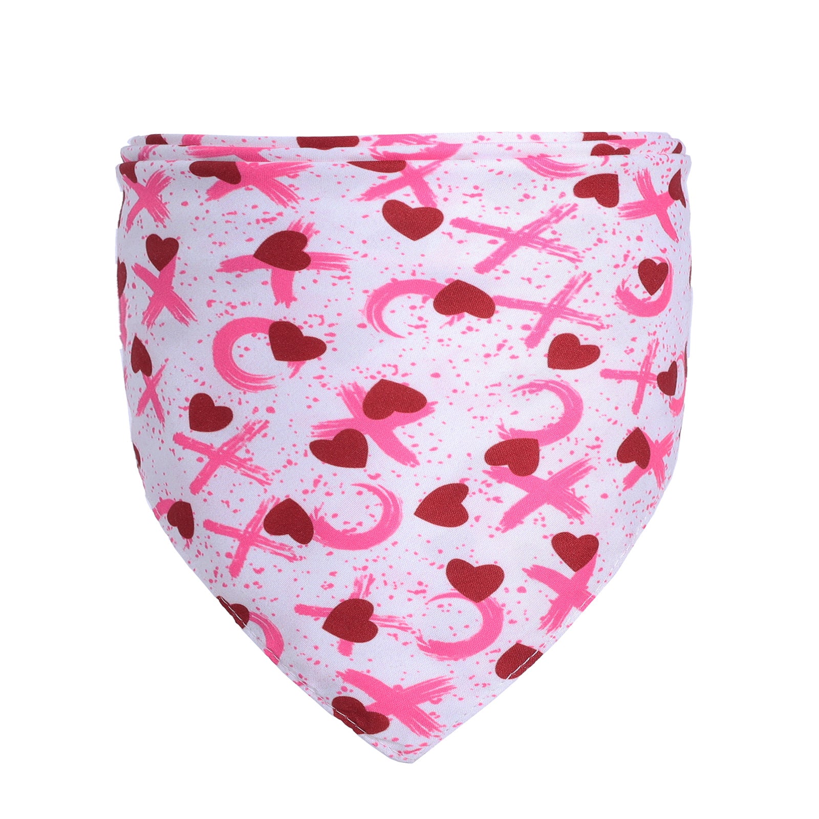 KFX-4122429 Pet Triangle Scarf - Saliva Towel Scarf for Pets, Fits Neck Size 25-48CM, Four Seasons Use