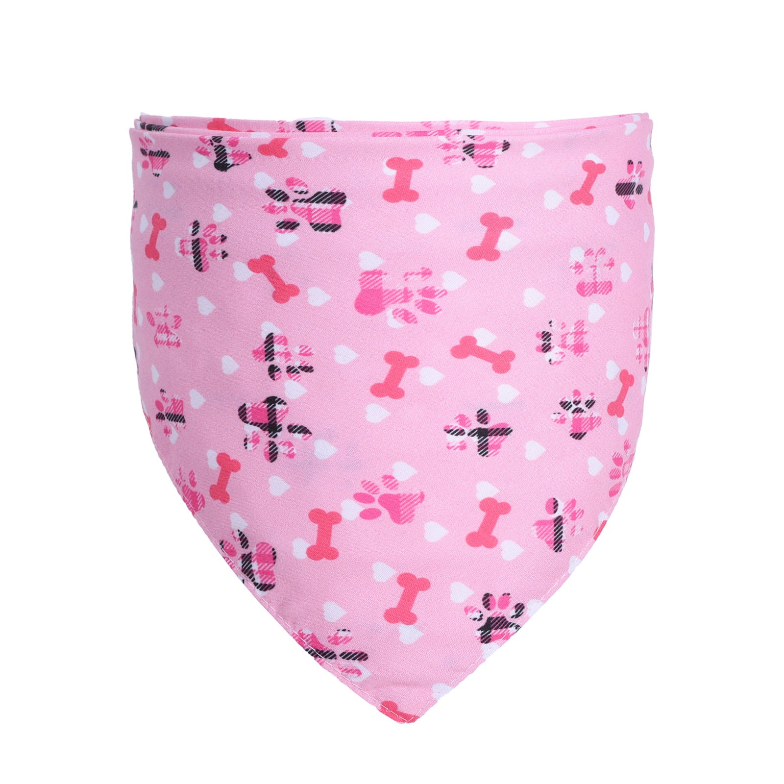 KFX-4122429 Pet Triangle Scarf - Saliva Towel Scarf for Pets, Fits Neck Size 25-48CM, Four Seasons Use