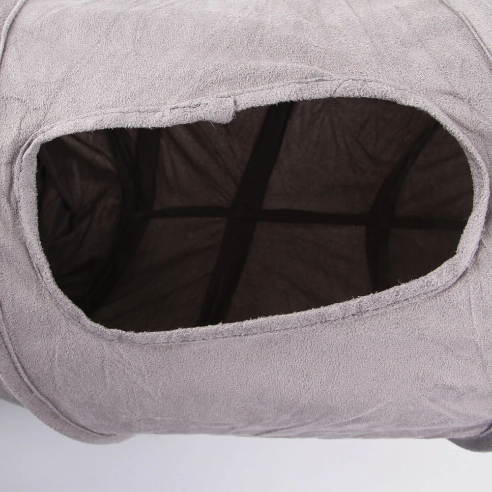 KFX-4123325 Collapsible S-Shape Cat Tunnel and Play Tube for Indoor Cats, Small Pets, and Rabbits