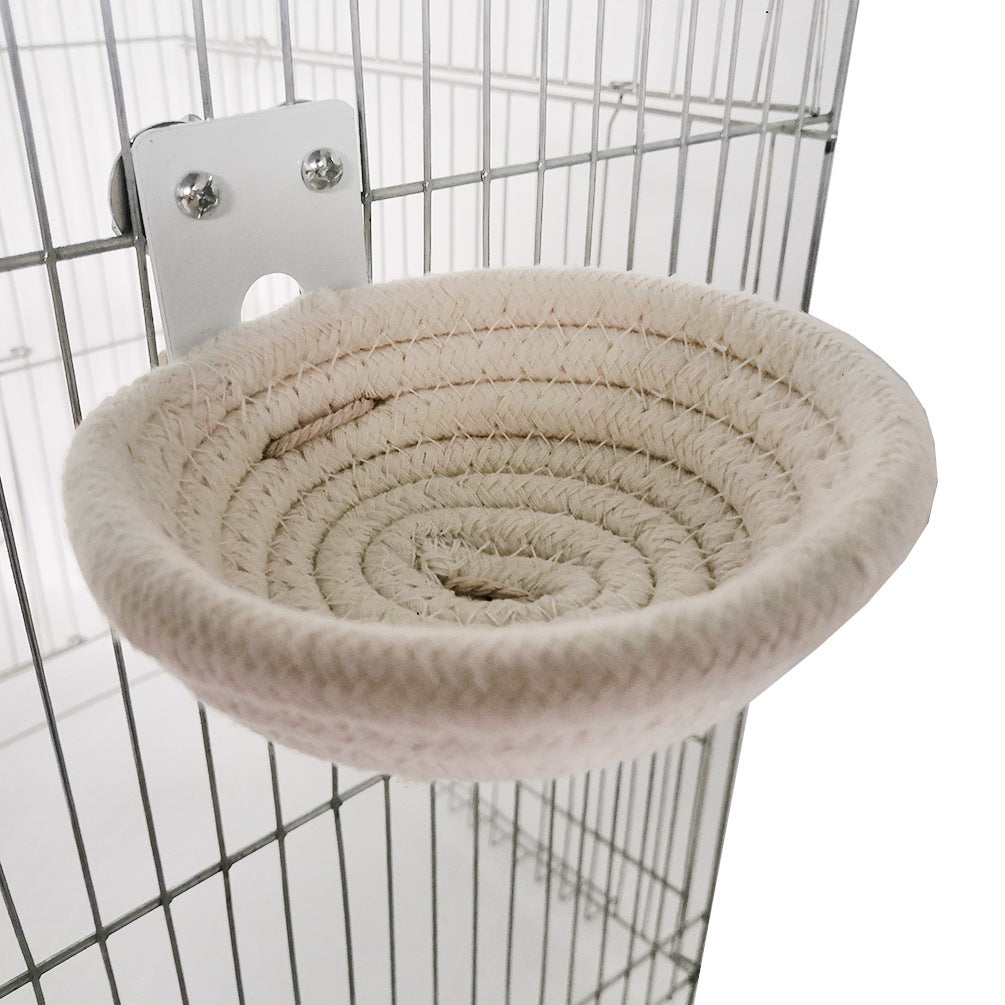 KFX-4125629 Cotton String Bird Nest for Small Birds - 10cm & 13cm Sizes Available