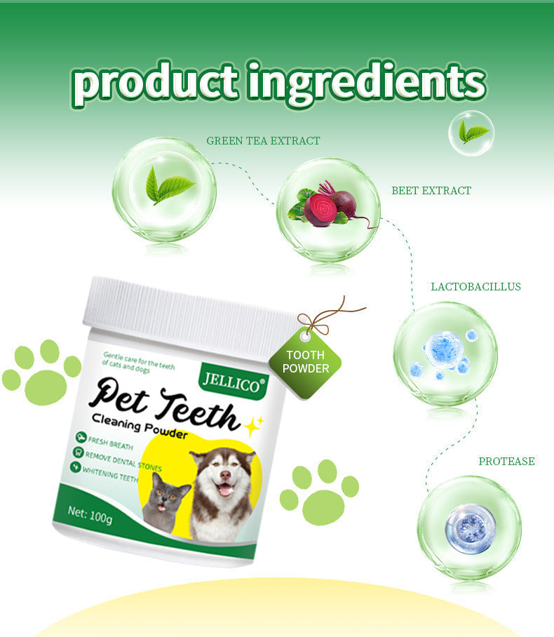 KFX-4125885 Edible Seaweed Tooth Cleaning Powder for Fresh Breath - 100g