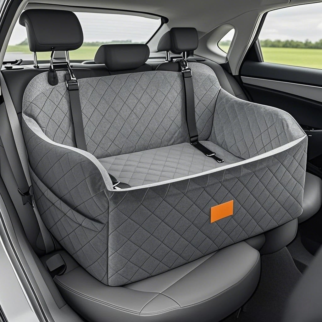 KFX-4128061 Removable and Washable Medium to Large Dog Kennel for Car in Multiple Colors