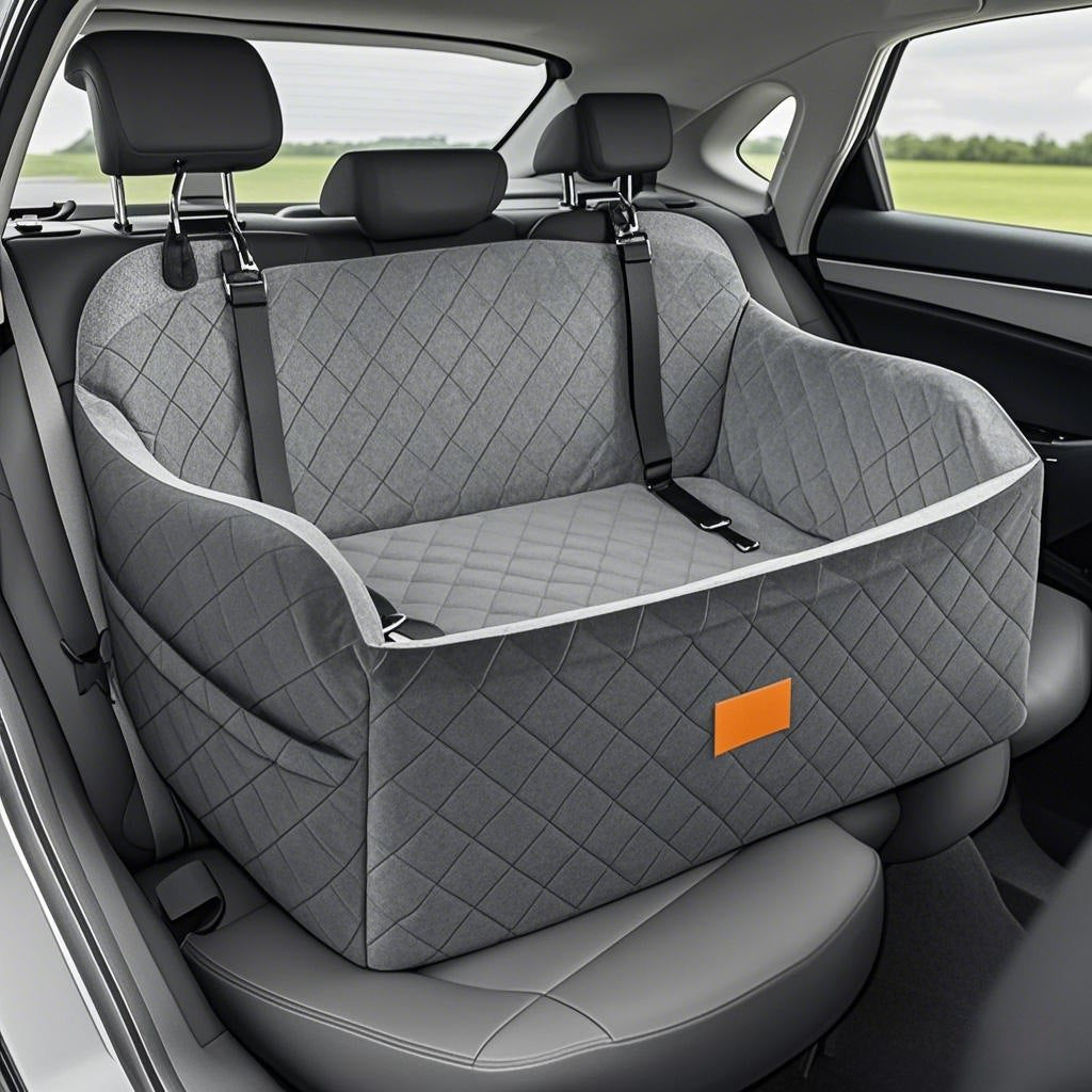 KFX-4128061 Removable and Washable Medium to Large Dog Kennel for Car in Multiple Colors