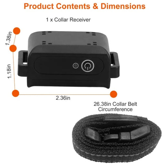 KFX-4129469 Waterproof Dog Training Collar Receiver with IP67 Protection